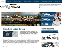 Tablet Screenshot of dwhitehead.servingabroad.com